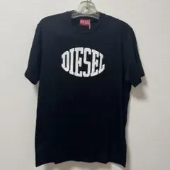 【新品】DIESEL ブラック ロゴ Tシャツ