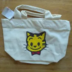 オサムグッズ　トートバッグ ネコ 刺繍