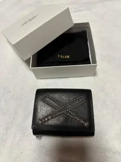 CALEE × KEBOZ STUDS LEATHER MULTI WALLETのサムネイル