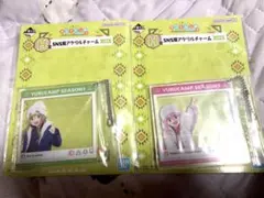ゆるキャン 一番くじ H賞 SNS風アクリルチャーム 2種類セットのサムネイル