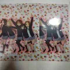 けいおん　映画けいおん　描き下ろしクリアファイルセット　【劇場限定】　２枚セット