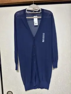 ユニクロ　ライトVネック　ロングカーディガン　新品タグ付き　M
