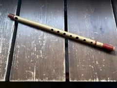 龍笛 竹製 煤竹 朱塗り 和楽器 雅楽 神楽 出雲神楽 - メルカリ