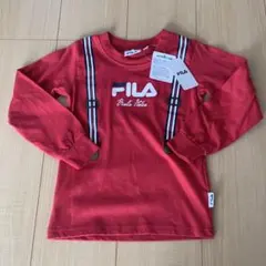 FILA フィラ　 長袖Tシャツ ロンT トップス 長袖　110