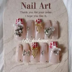 フレンチガーリー夢かわy2k量産型韓国スナ系ワンホンくまクマツイード現品ピンク