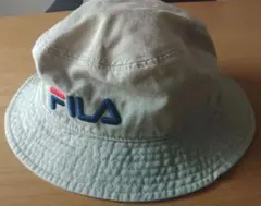 FILA フィラ　バケットハット　綿100%