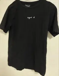 アニエスベー agnes b. ロゴ Tシャツ 半袖 Sサイズ黒のサムネイル