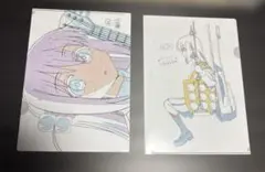 C106 ろうか チェキ風イラストカード 後藤ひとり 伊地知虹夏 2枚セット コミケ106 C106 ろうか 会場限定 チェキ風イラストカード 伊地知