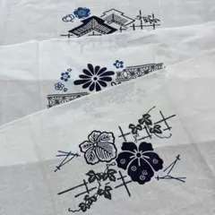 花柄和風手ぬぐい 3枚セット