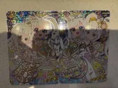 星4おまけつき　ひみつのアイプリ　ミラクルカード　みつき　ひまり　2枚セット