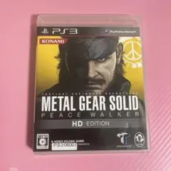 【完備品 美品】METAL GEAR SOLID ピースウォーカー PS3 HD