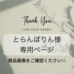 とらんぽりん様　専用ページ　２点おまとめ　※他の方のご購入はご遠慮ください