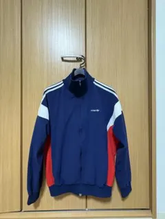 【4月20日削除予定】adidas トラックジャケット　万国旗タグ　80年代