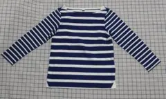 UNIQLO ボーダー長袖カットソー 　110cm