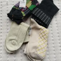 多色デザイン ソックスセット