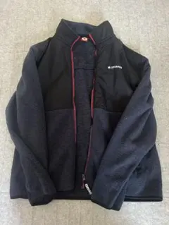 CONVERSE フリースジャケット M ネイビー/ブラック