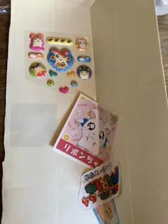 ハム太郎 シール ぷにぷにシール　平成 おまけ 当時物 平成レトロ　リボンちゃん