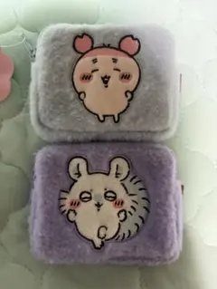 ちいかわ ふわふわミニポーチ 2個セットのサムネイル
