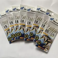 Hayabusa 釣り仕掛け 1.5m 8パック