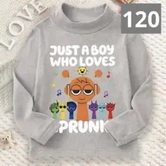 スプランキー 長袖Tシャツ フリース グレー 120サイズ ww3