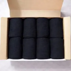 メンズソックス 黒 8足セット ビジネス 通勤 抗菌 防臭
