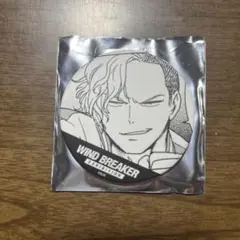WINDBREAKER原作コマ缶バッジ 中村幹路 ウィンブレ展ウィンド