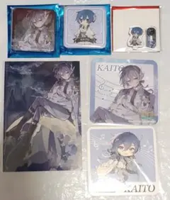 初音ミク　シンフォニー　カフェ　ポスカ　コースター　等身　SD　KAITO　特典