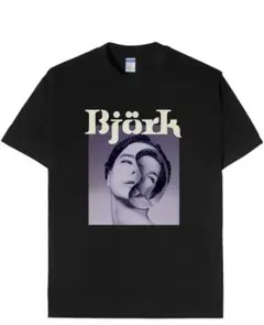 レア Bjork Björk ビョーク バンド tシャツ XL ブラック 黒 Bjork / ビョーク Tシャツ there's more to life than this : オーエム