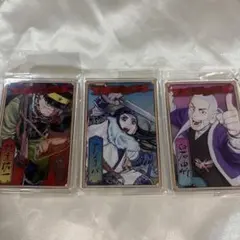 ゴールデンカムイ　アクリルカード　杉元　アシリパ　白石　原作絵　ジャンプショップ