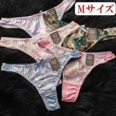 Tバック ショーツ レディース 下着 パンツ 5枚 セット Mサイズ D-04