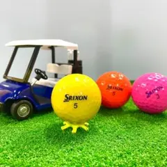 P24☆ロストボール スリクソン 各種混合 カラーボール 24球 B
