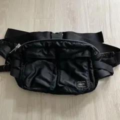 希少】PORTER × ILS エルファイン ウエストバッグ（ブラック） - メルカリ