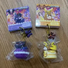 ポケモンセンター　スイーツフィギュアキーホルダー ゾロア アローラライチュウ