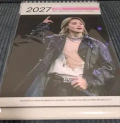 JIMIN 2027-2028 卓上カレンダー ステッカー付
