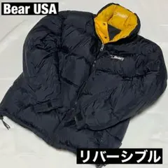 Bear USA ダウン ダウンジャケット メンズ リバーシブル ヌプシ 肉厚