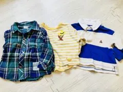 おさるのジョージ 長袖シャツセット 80〜90cm
