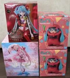 初音ミク フィギュアセット　全4体