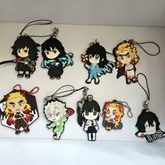 8*a様 鬼滅の刃 ラバーキーホルダー