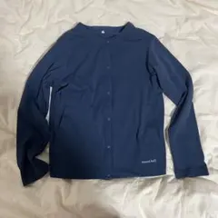 mont-bell ネイビー カーディガン S