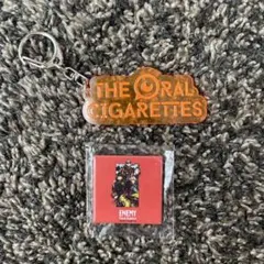 THE ORAL CIGARETTES オーラル　キーホルダー　缶バッジ