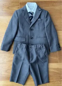 スーツ　110 グレー　美品
