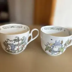 トトロマグカップ　2個セット　ノリタケ