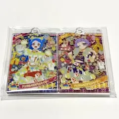 ひみつのアイプリ アクリルカードキーホルダー バズリウムコレクション　ビビ＆チィ