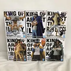 VF9273 未開封 KING OF ARTIST ルフィ ギア5 II他 6個