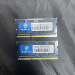ノート用メモリー 16GB (DDR3 8GB 2枚セット)のサムネイル