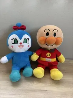 アンパンマンとドキンちゃん ぬいぐるみ セット 約30cm