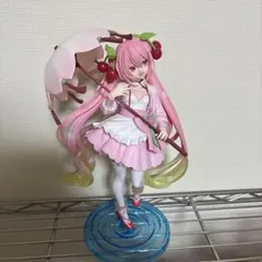 桜ミク フィギュア AMP+ 桜ドレスver.
