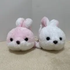 ウサギのぬいぐるみセット