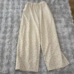 AMERICAN HOLIC ドット柄 ワイドパンツ M