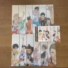 ハイキュー！！クリアファイルとポストカードセット